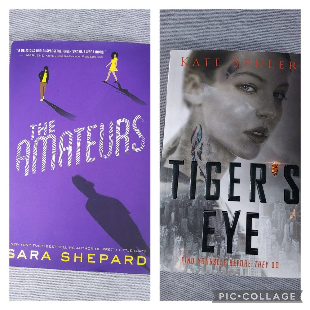 👯‍♀️Host Pick⚡️2 Teen/YA Books (The Amateurs-Book 1 & Tiger’s Eye)